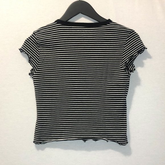 (NEW) GUESS striped t-shirt; ECO collection - Picture 5 of 6